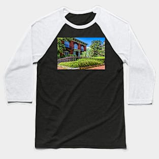 Downtown Savannah Georgia Baseball T-Shirt